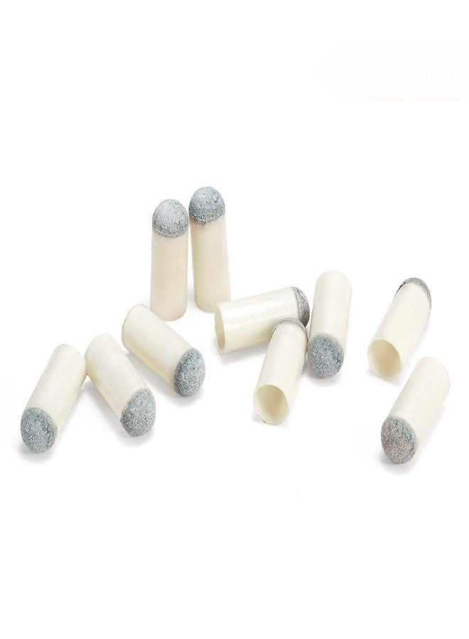 JBB Pool and Snooker Billiard Slip on Cap Tip in 10 mm Size (Pack of 10 Pcs) - Image 3